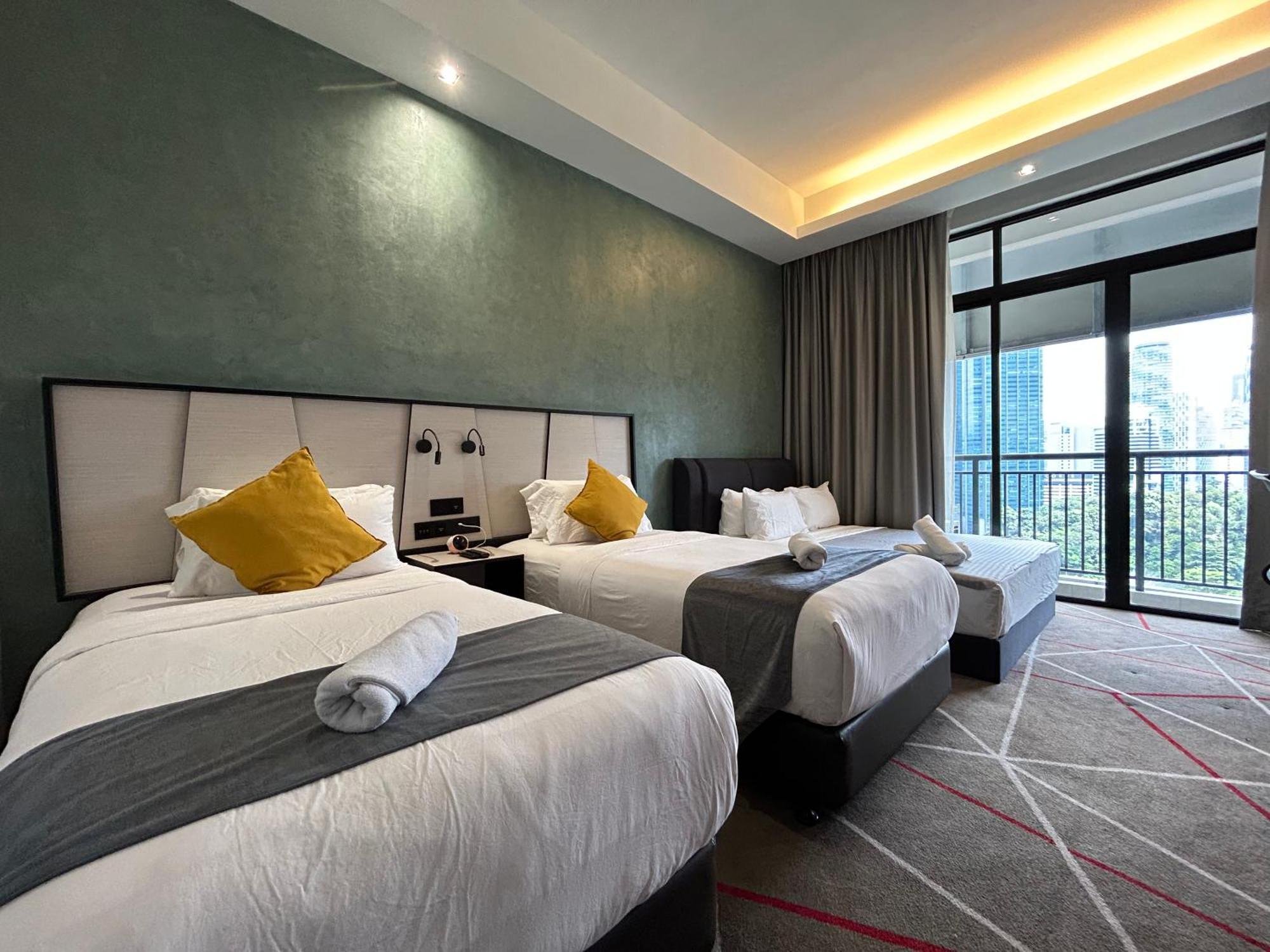 #23 Kl Towel View Twin Bed Suites @ Infinity Pool Kuala Lumpur Exterior photo